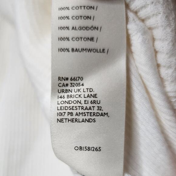 Free People Santa Clara Thermal Pullover Sweater Top in Alabaster Waffle Knit - Picture 10 of 12